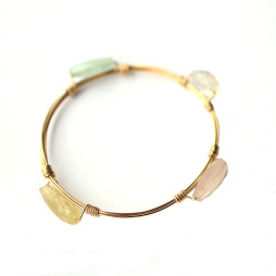 handmade-bangle-bracelet-stones-wire-wrapped