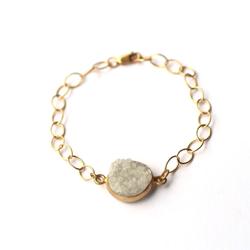 handmade-jewelry-druzy-sparkly-bracelet-14k-gold-filled-chain