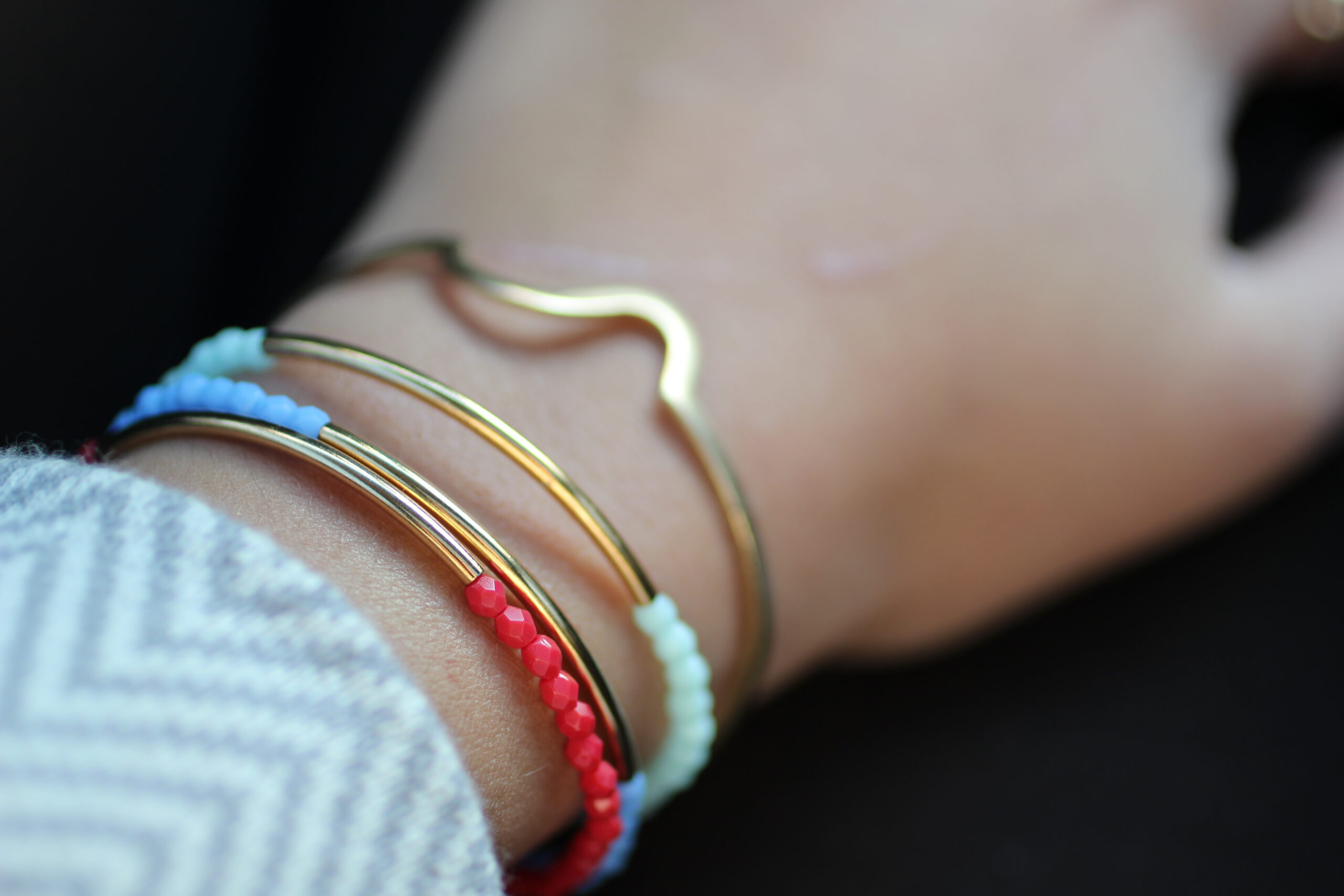 handmade-stretch-bracelets-for-layering-jewelry