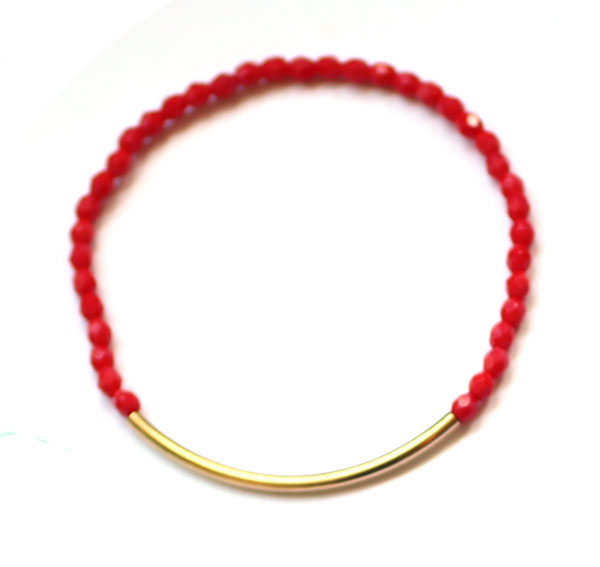 pink-gold-tube-bracelet-handmade-jewelry