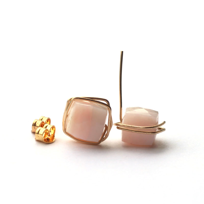 pink-wire-wrap-gold-wire-wrapped-earrings-jewelry
